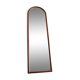Grand miroir mural en bois vintage