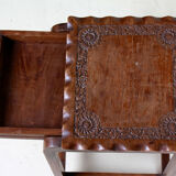 Antique oak carved art & crafts buffet
