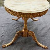 Coffee Table with Ovalized Marble – 1960