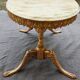 Table basse avec marbre ovalisé – 1960