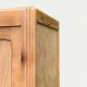 Parisian bonnet wardrobe, raw wood, 1950s
