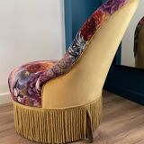 Humpback fireside chair