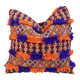 Vintage Moroccan Berber wool cushion cover
