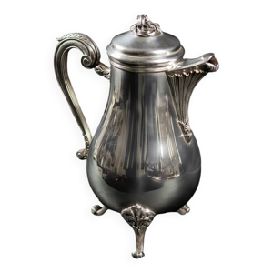 Verseuse en métal argenté