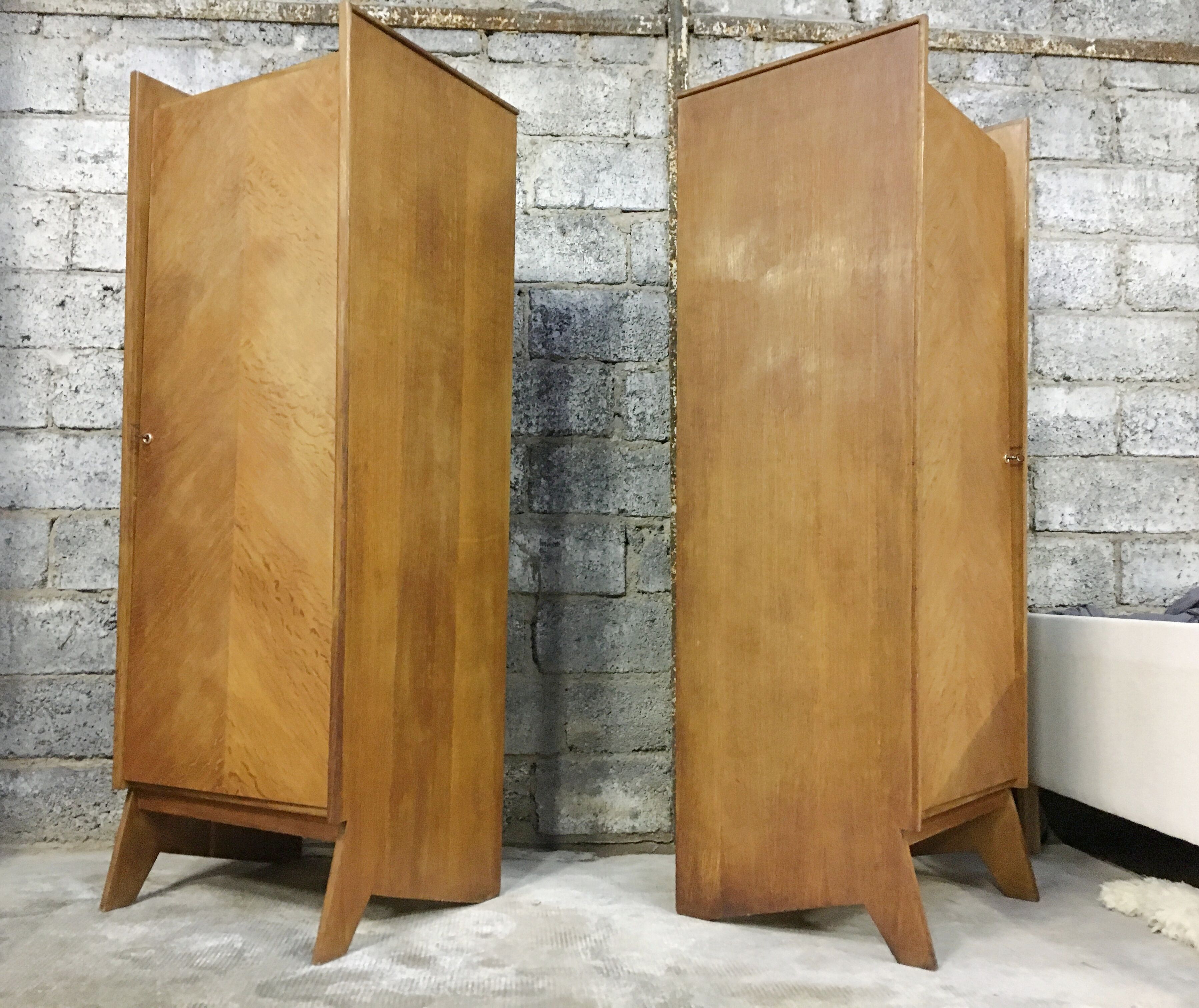 Pair of university wardrobes
