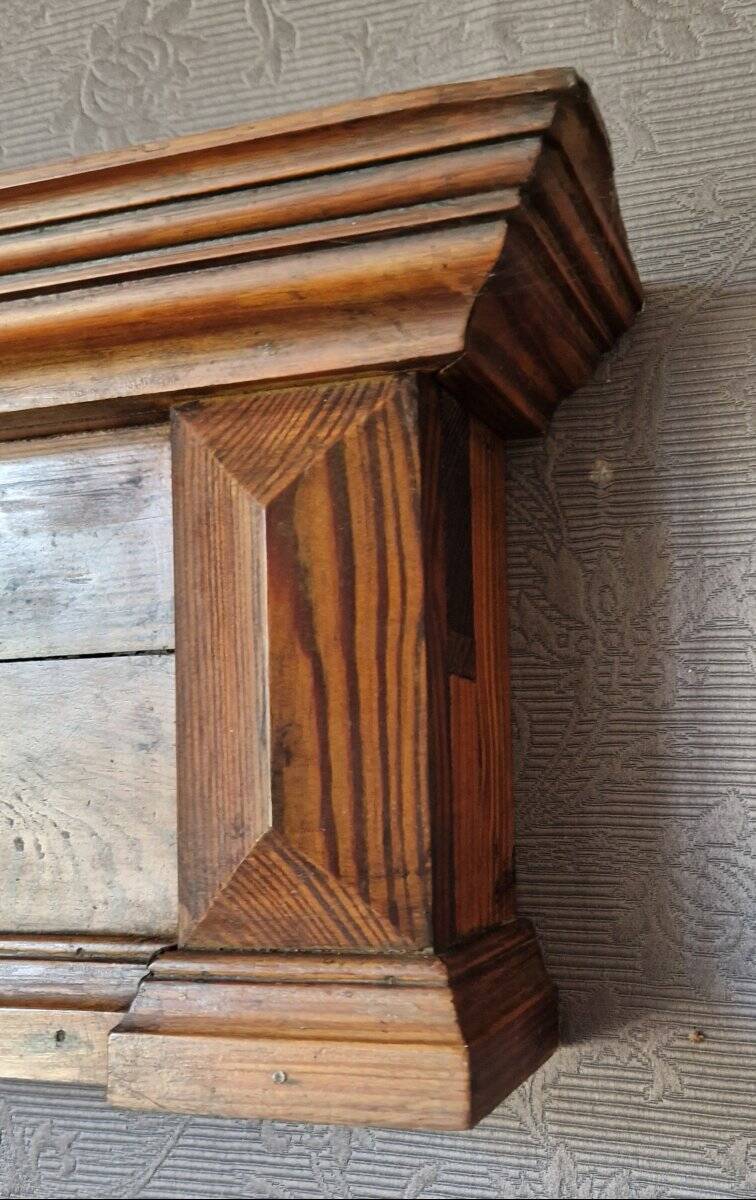 sculpted fronton relief decoration 19th century