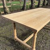 Beautiful solid oak farmhouse table