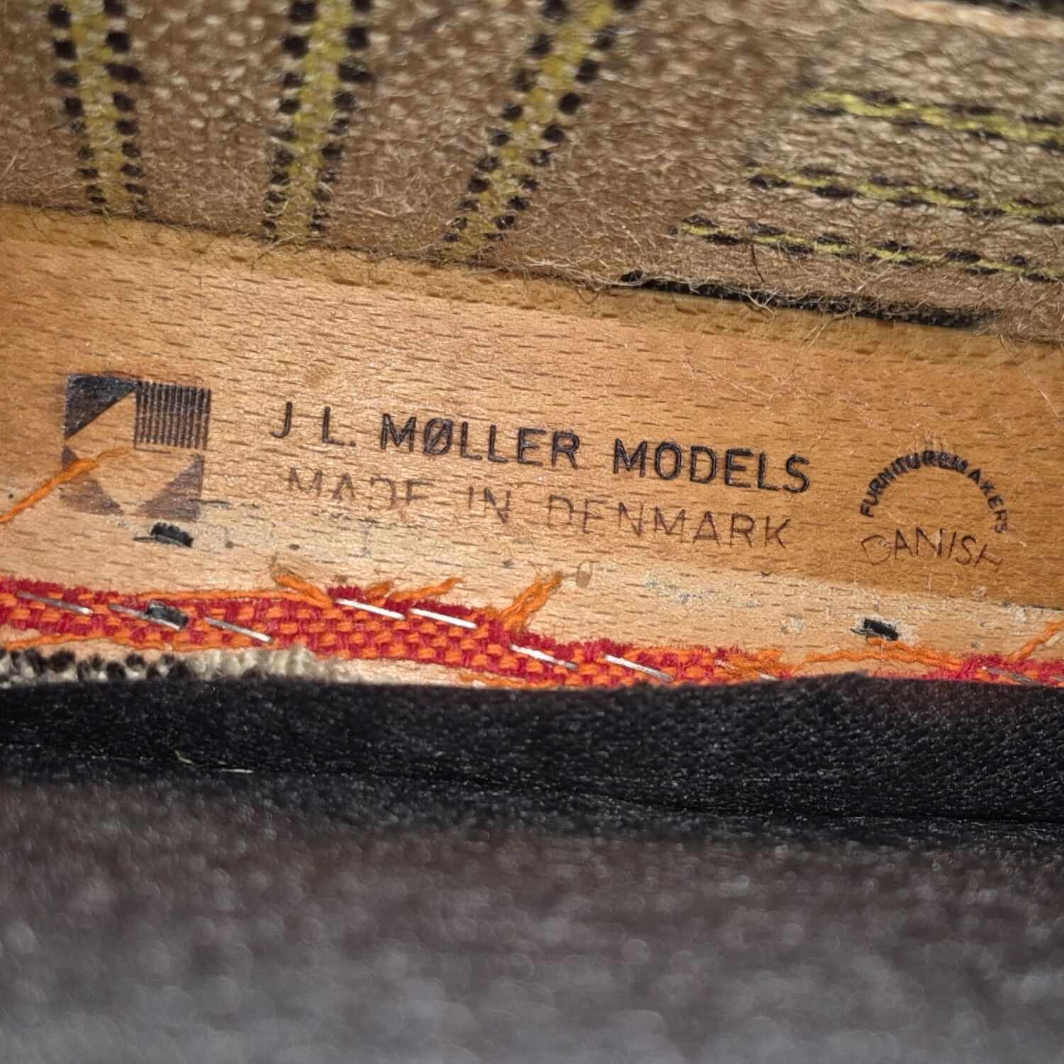 Danish modern dining set by N.O. Møller, Denmark 1960s