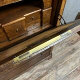 Louis Philippe period mahogany ogee desk circa 1830