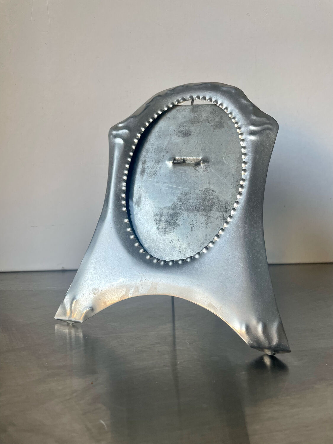 Art nouveau metal picture frame