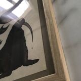 Framed illustration of marine animals