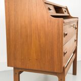 Bureau Secrétaire en Teck par Arne Wahl Iversen pour Vinde Møbelfabrik, 1960s