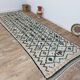 Tapis abstrait berbère vintage 375 X 132 CM
