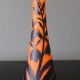 Glass paste vase by Richard circa 1920