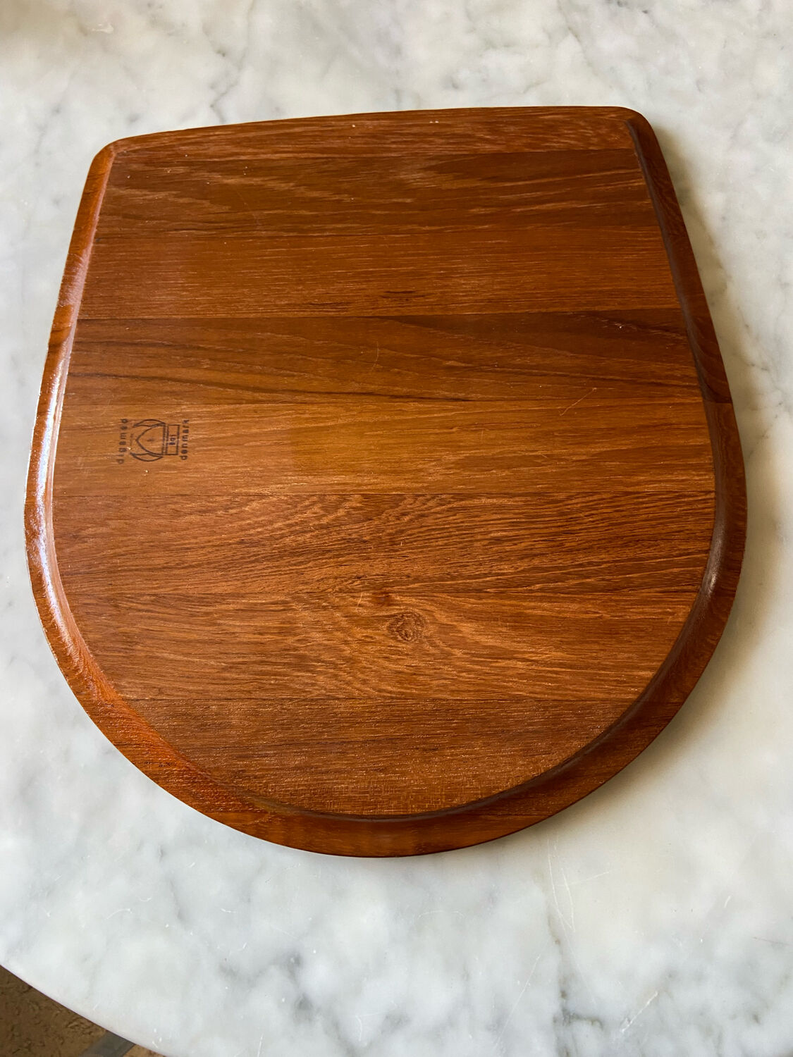 Digsmed Denmark solid teak cheese platter