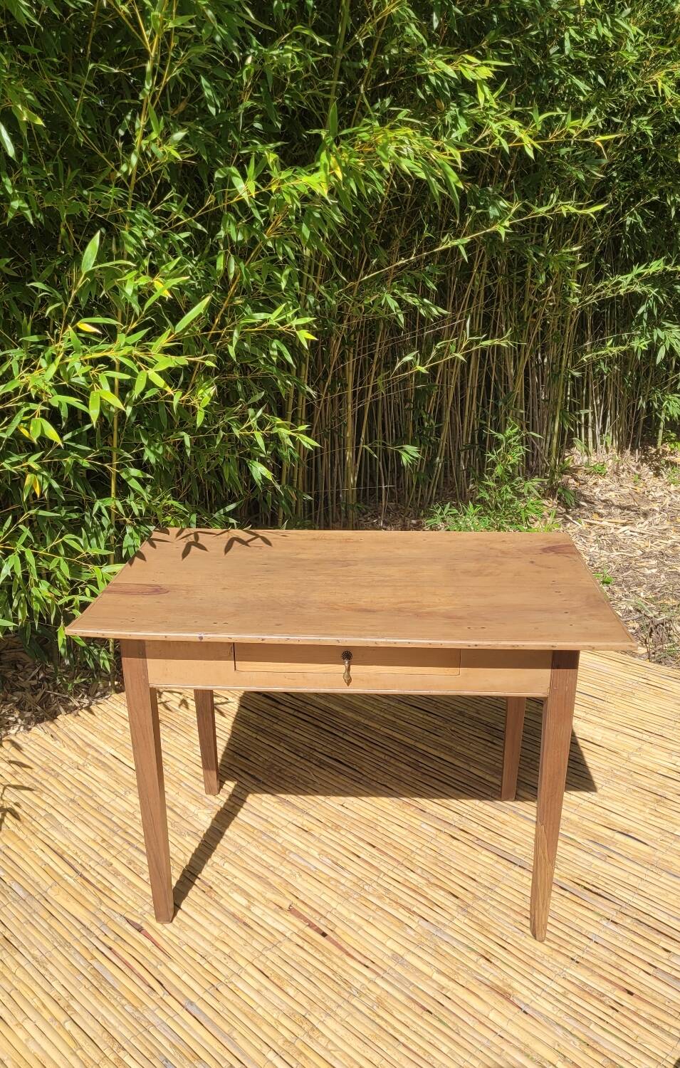 Small renovated farmhouse table - Desk