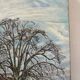 The path under the winter trees signed Maurice Bouillot 1946