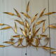 Bamboo leaves wall light