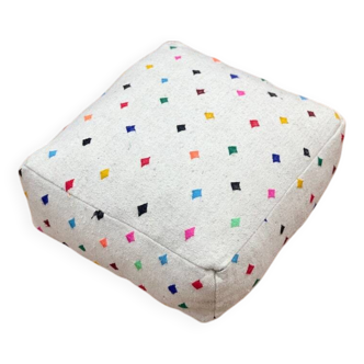Pouf marocain en lain
