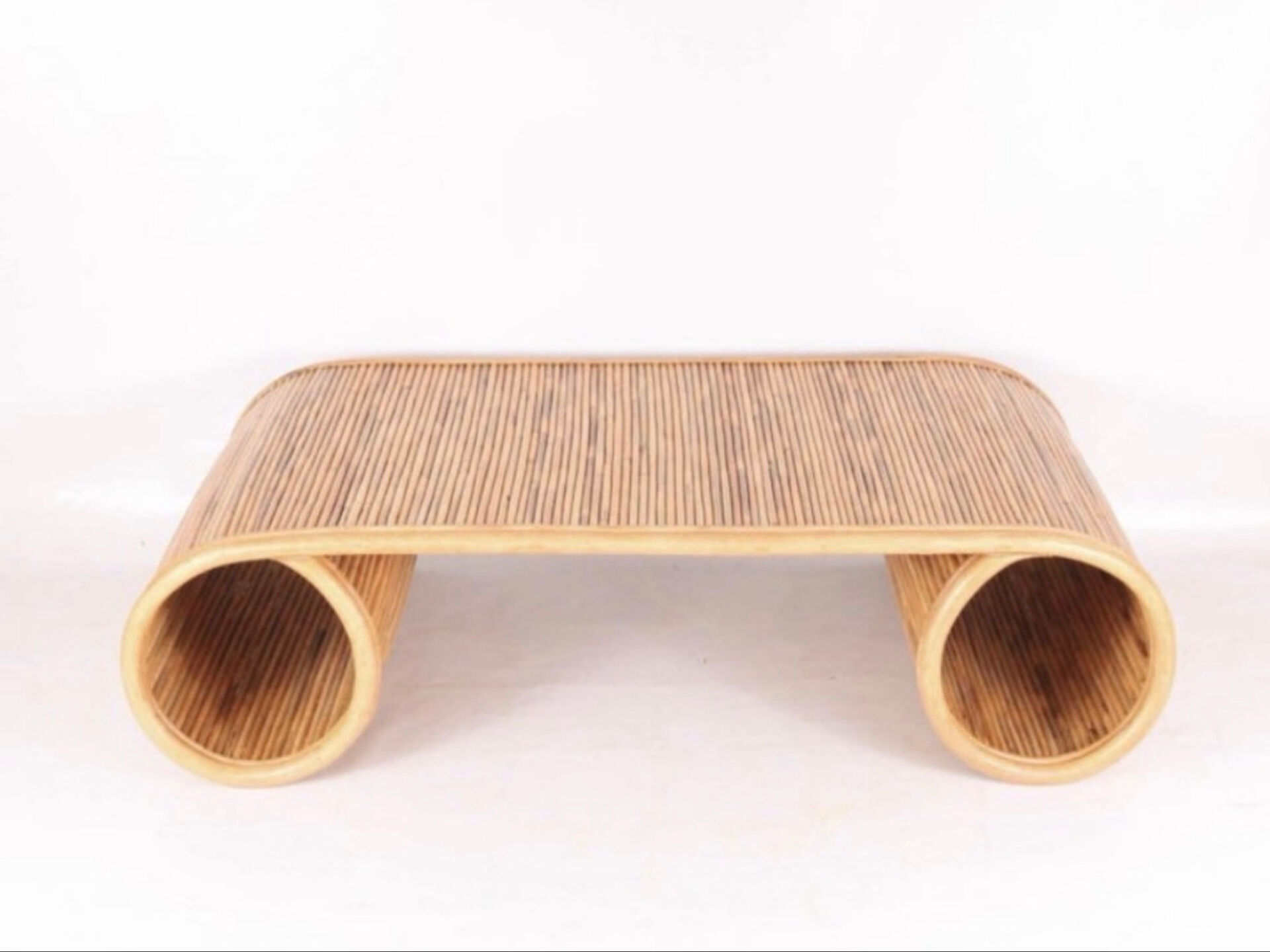 Rattan coffee table