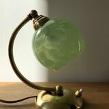 Old articulated bedside lamp