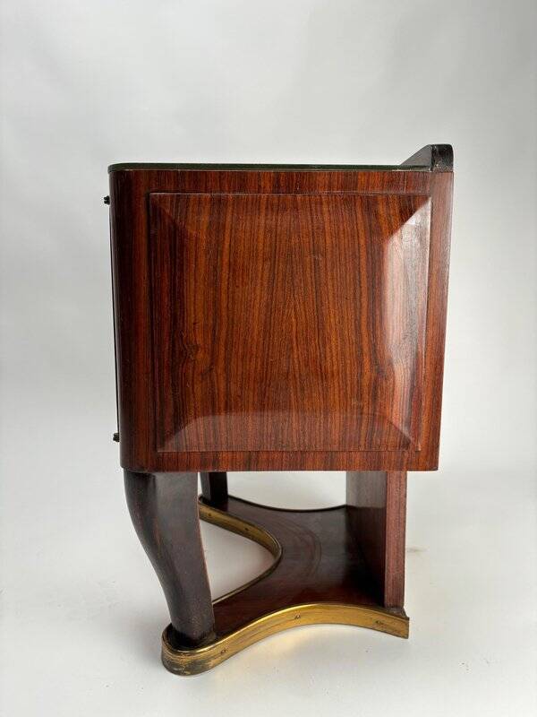 Mid-Century Italian Side Tables attributed to Vittorio Dassi, 1950s, Set of 2