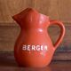 BERGER - Advertising Pichelt in red ceramic - 1960