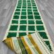 Handmade wool hallway rug size 75 x 300 cm