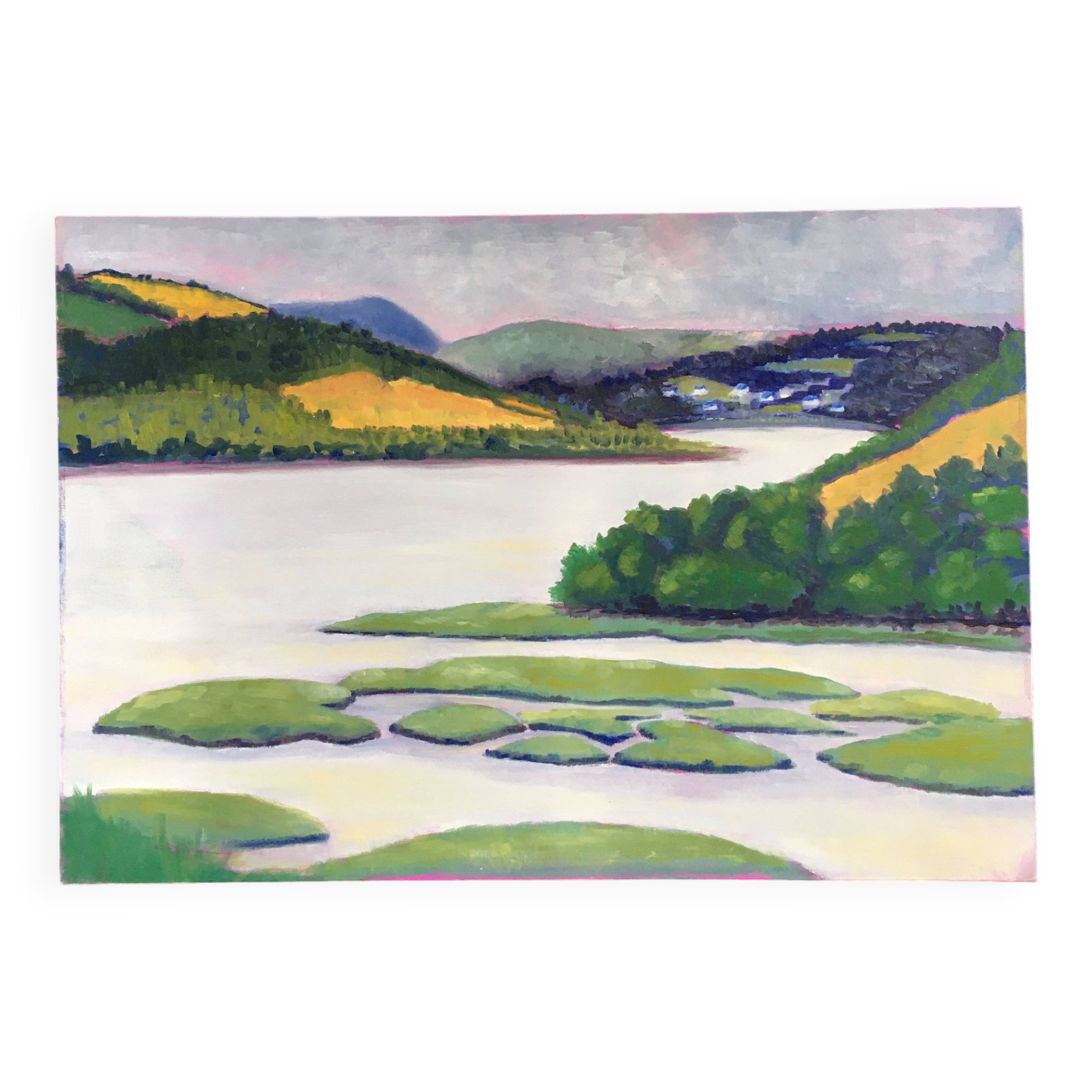 Painting Breton abers