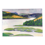 Painting Breton abers