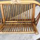 Rattan magazine rack