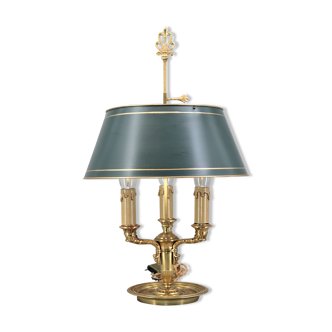 Empire-style gilded bronze hot water lamp