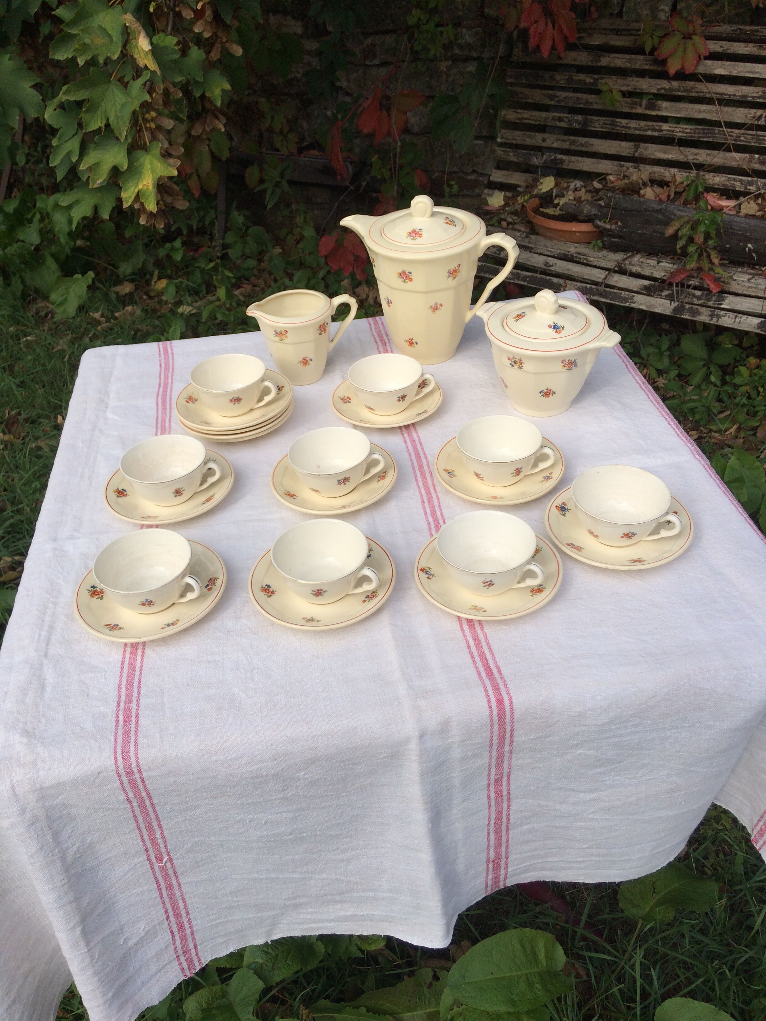 Vintage coffee service