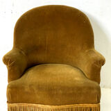 Toad armchair ochre