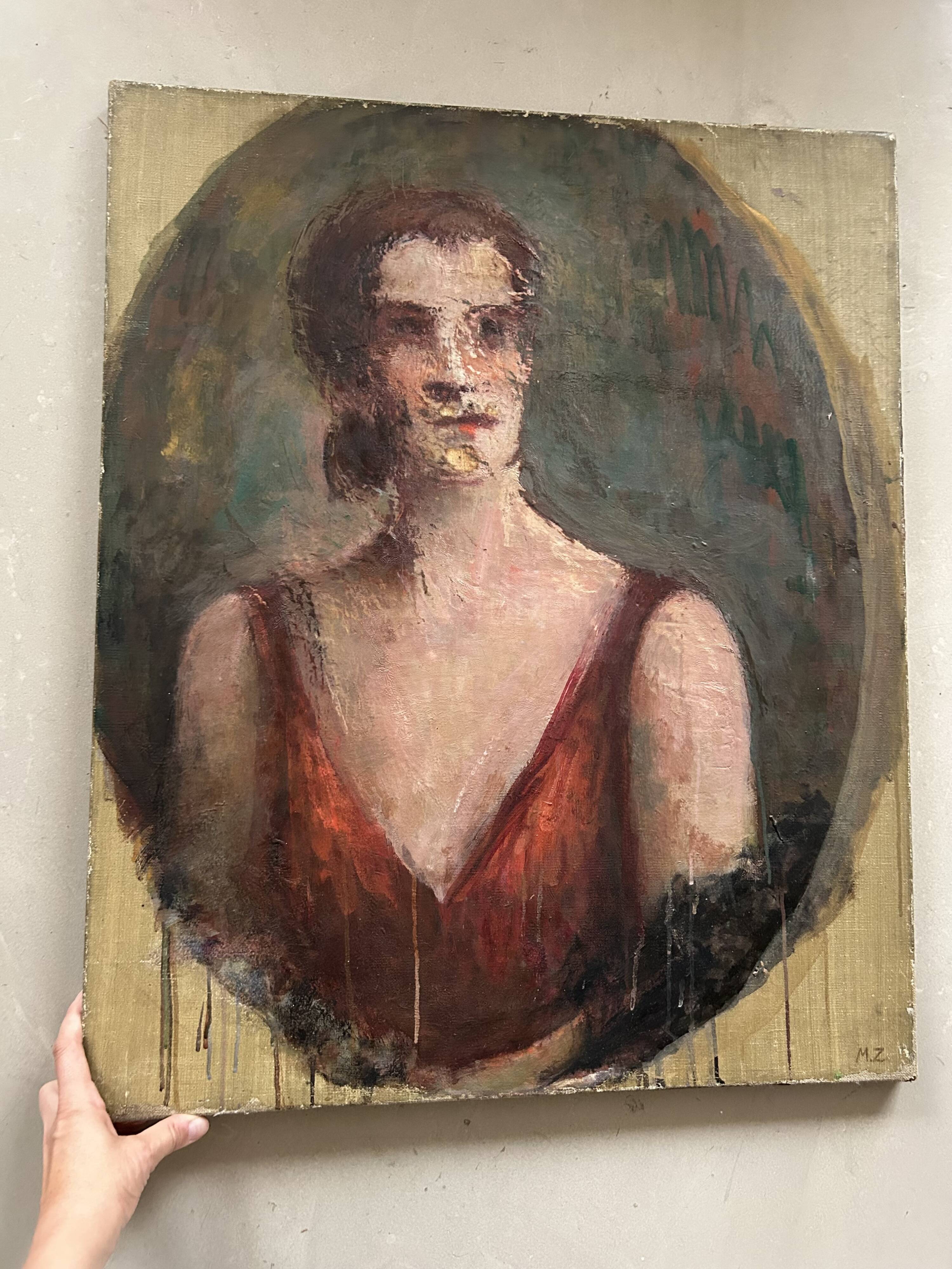 Tableau, old portrait
