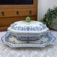 Gien France Soup Tureen with Frame 1960s