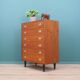 Commode en teck, design danois, années 1970