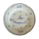 Plate in faience of Moustiers Martres Tolosane