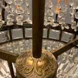 Italian crystal chandelier, 1940s