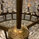 Italian crystal chandelier, 1940s
