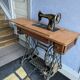 Singer sewing machine with pedal