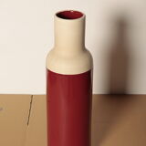 Vase brut milk burgundy