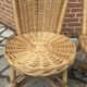 Pair of rattan chairs