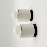 Pair of 80s design Wall or Ceiling Lights iGuzzini, new old stock