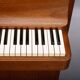 Danish Design Teak Pianette by Louis Zwicki, 1950s