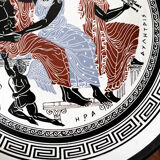 Greek decorative plate