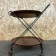 60s 70s teak serving trolley Jie Gantofta String Serving Trolley Sweden 60s