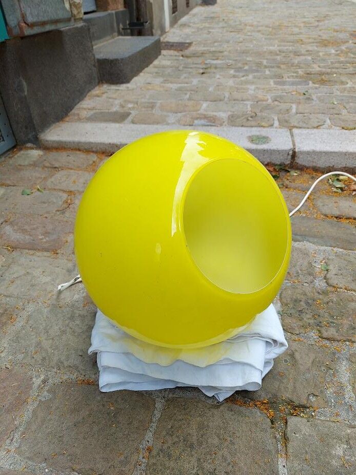 Glass globe hanging lamp 70