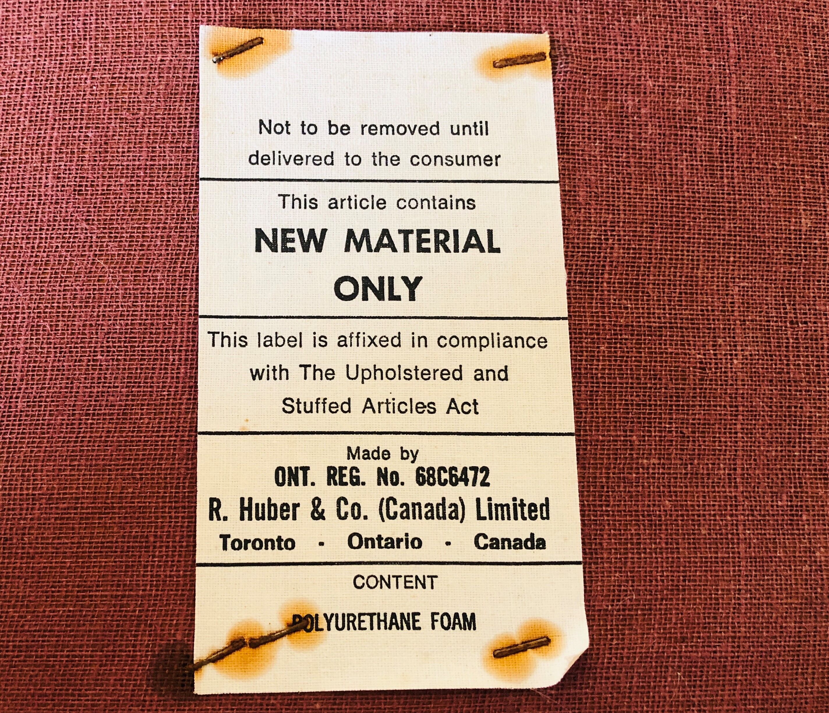 Set of 4 vintage teak chairs by R. Huber & Co., circa 60's