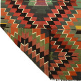 Anatolian handmade kilim rug 290 cm x 157 cm